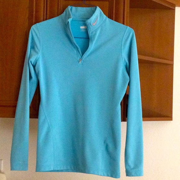 Nike Tops - Women top brand Nike size M color light blue great